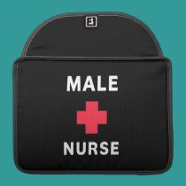 Male Nurse macbook sleeves