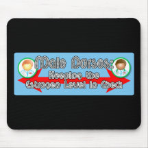 Male Nurses: Mouse Mats