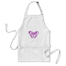Male Pelvis Purple Apron
