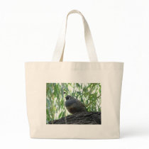male quail tote bags