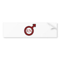 Male RN bumper stickers by nurse2goto Male RN bumper stickers