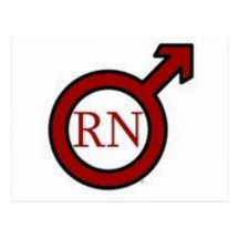 Male RN Postcard