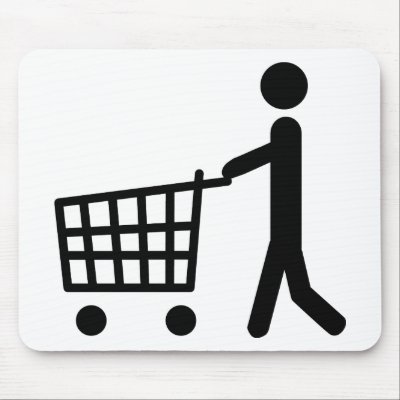 Logo Design on Illustration Of A Male Shopping Logo Man Goes Shopping
