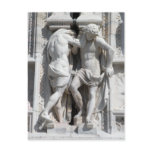 Male Statues on Duomo Post Cards