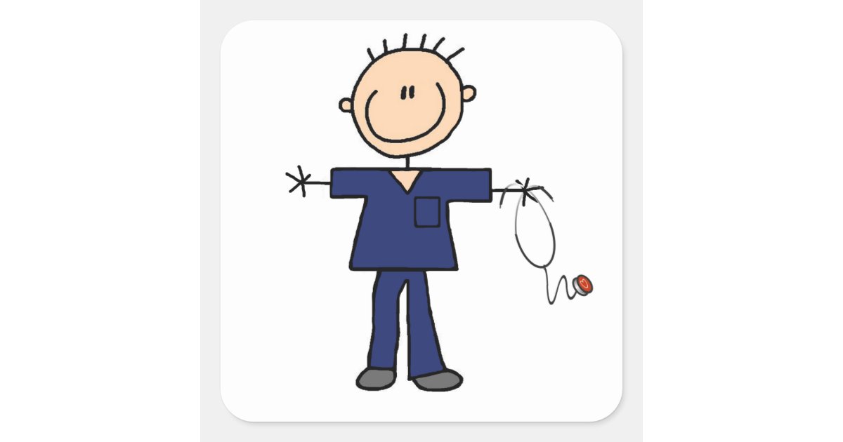 nurse stick figure clip art