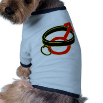 male submissive collar symbol pet shirt
