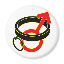male submissive collar symbol magnets