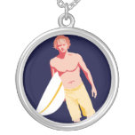 Male Surfer Necklace