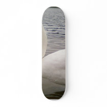 Male Swan Bird Skateboard Deck