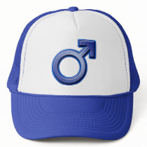Male Symbol hats