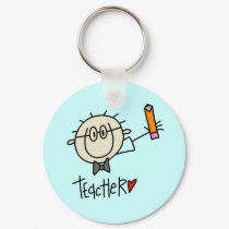 Male Teacher Keychain