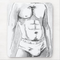 Male Torso mousepads