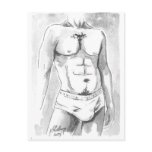 Male Torso Post Cards