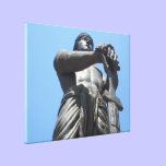 male torso sword canvas prints