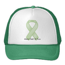 MaleBreastCancer, Men Get It Too Mesh Hat