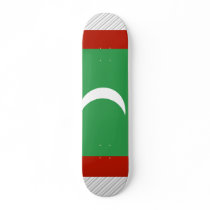 Maledives Flag skateboards by coolcountry Maledives Flag skateboards