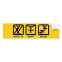 MaleFemale to Both Light Bumper Sticker bumper stickers