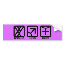 MaleMale to Female Light Bumper Sticker bumper stickers by jamieco MaleMale to Female Light Bumper Sticker bumper stickers