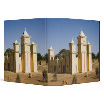 Mali, Bamako. Mosque, Bamako-Djenne Road Binder