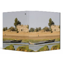Mali, Djenne. Bani River near Djenne Vinyl Binder