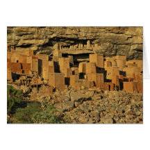 MALI, Dogon Lands. Traditional Tellem malian Cards