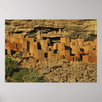 MALI, Dogon Lands. Traditional Tellem malian