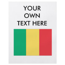 Mali Flag Full Color Flyer