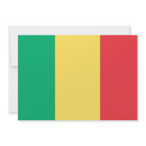 Mali Flag Custom Invitations