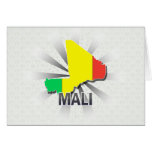 Mali Flag Map 2.0 Cards