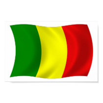 Mali Flag Poster Print