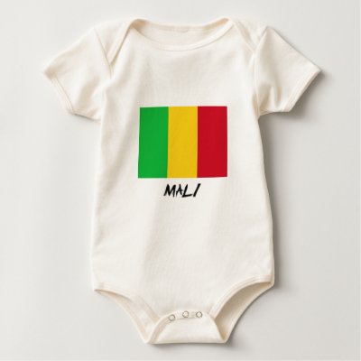 Mali Flag T Shirts by flagshirt