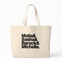 Malia & Sasha & Barack & Michelle bags