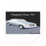 Malibu_2100x1800 Round Stickers