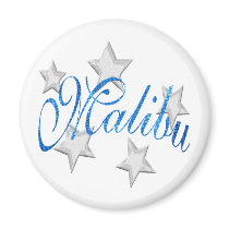 Malibu Beach Fashion magnets