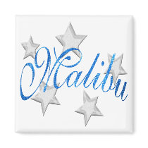 Malibu Beach Fashion magnets