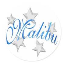 Malibu Beach Fashion stickers