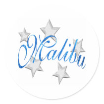 Malibu Beach Fashion stickers