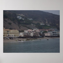 Malibu Beach Homes Print