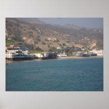 Malibu Beach Homes Posters