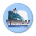 Malibu Beach Surfing magnets