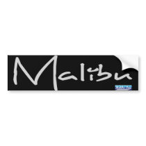 Malibu Bumper Stickers