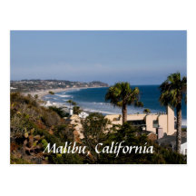 Malibu, California Post Card