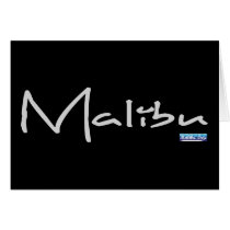 Malibu Greeting Card