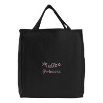 Malibu Princess - Customized embroidered bags by myhome71 Malibu Princess - Customized embroidered bags