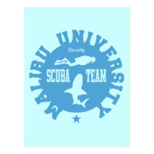 Malibu Scuba Postcards