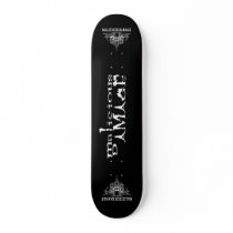 MALICIOUS DAMAGE BANNER LOGO SKATEBOARD