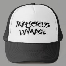 MALICIOUS DAMAGE Baseball cap hats