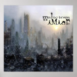 MALICIOUS DAMAGE POSTER posters
