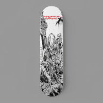 MALICIOUS DAMAGE ZOMBIE SKATEBOARD by maliciousdamage MALICIOUS DAMAGE ZOMBIE SKATEBOARD