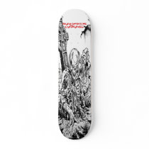 MALICIOUS DAMAGE ZOMBIE SKATEBOARD